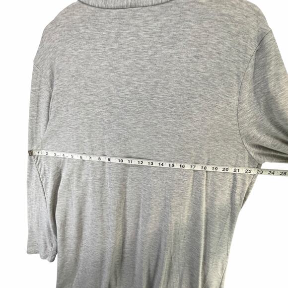 Zenana Premium Venice Cardigan Womens 2X Gray Open Front Slouchy Cozy Comfort - Picture 4 of 13